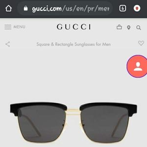 Gucci web sunglasses